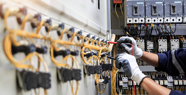 Professional Electrician technician working in Albion, MI